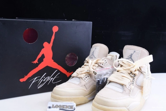 Air x Sail Off-White Jordan 4 CV9388-100 0816